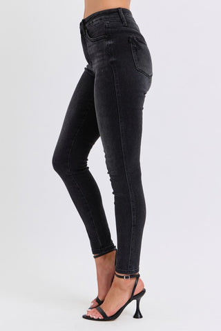 JB Mr. Tummy Control Black Skinny Jean