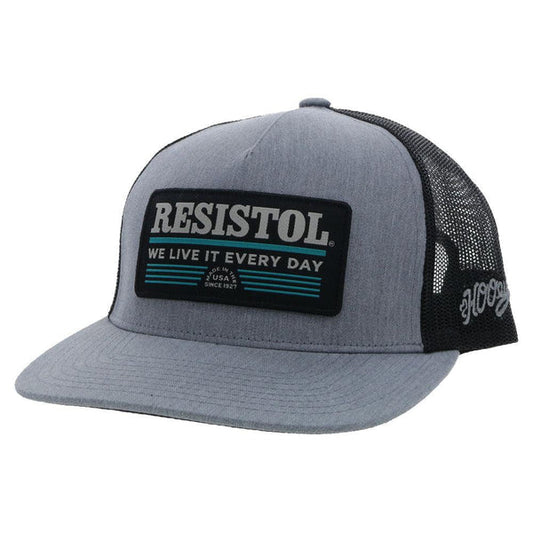 Hooey, "Resistol" Grey/Black Hat