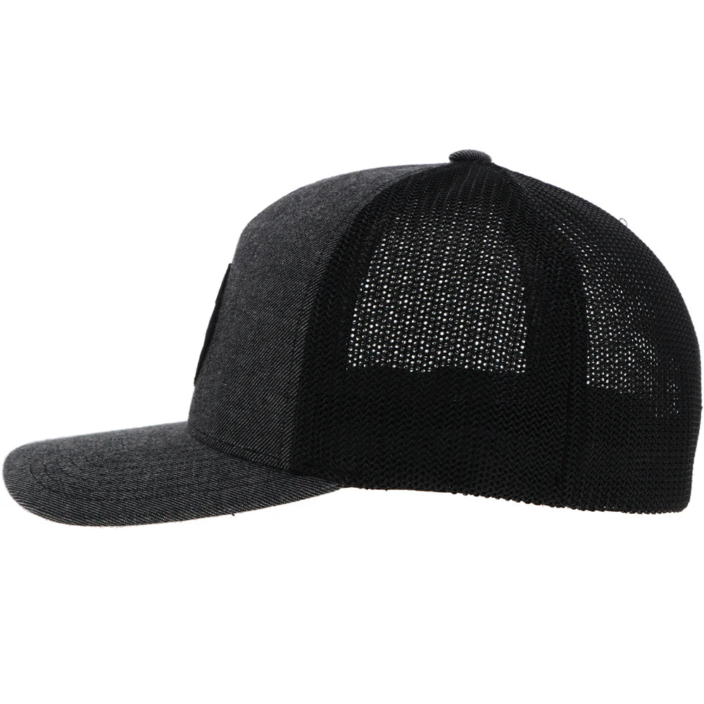 Hooey "Cayman" Grey/Black Flexfit Hat