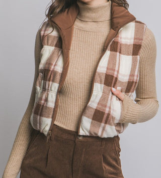 Full-zip Reversable Puffer Vest