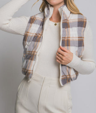 Full-zip Reversable Puffer Vest
