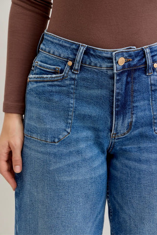 Judy Blue Bonnie Barrel HW Jean