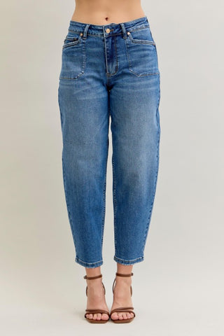Judy Blue Bonnie Barrel HW Jean