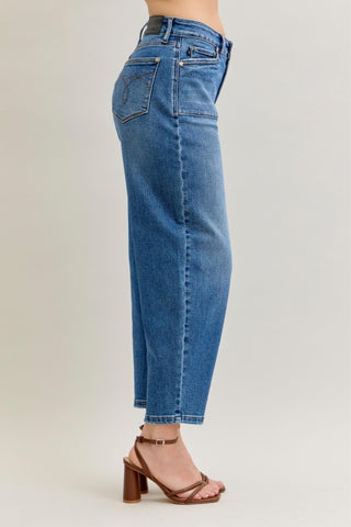 Judy Blue Bonnie Barrel HW Jean
