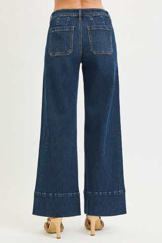 Risen, Plus Penny Rib Jeans