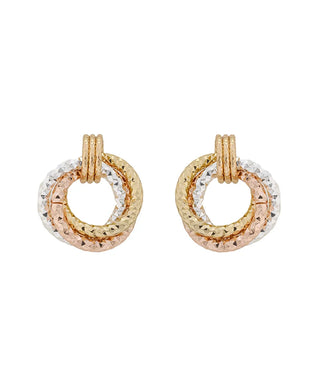 Dia Cut Mini Post Earring