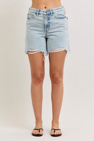 Judy Blue HW Rigid Georgia Shorts