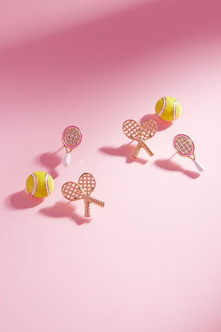 3PK Tennis Post Earrings