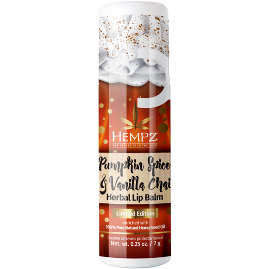 Hempz Pumpkin Spice & Vanilla Chai Herbal Lip Balm