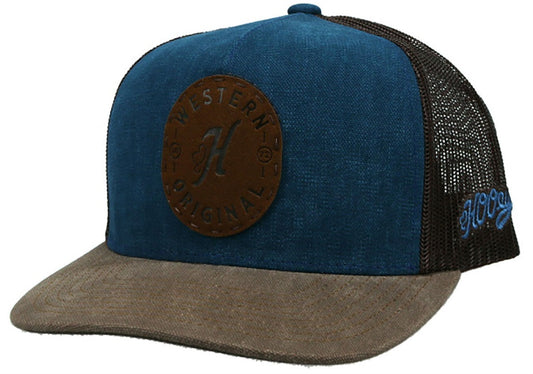 Hooey, "Spur" Blue/Brown Hat