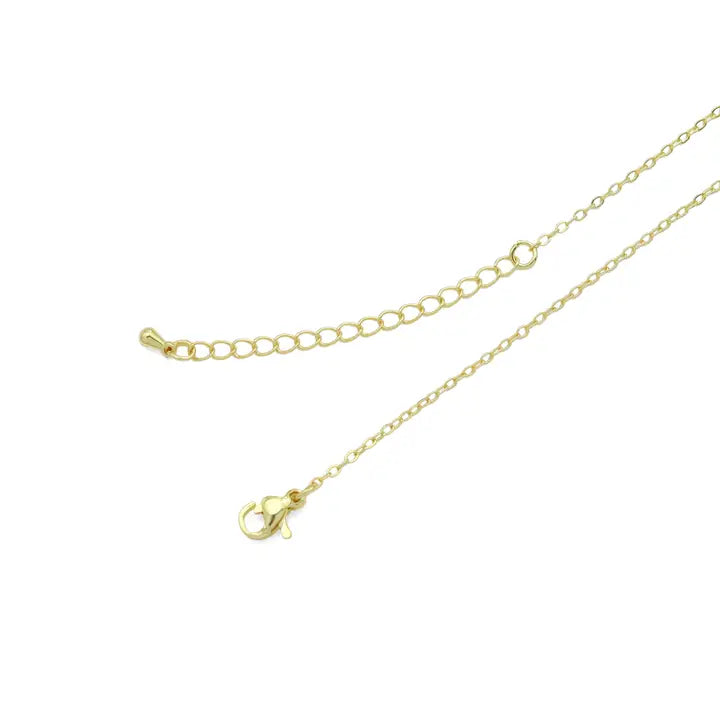 18K Gold Finished Trace Link Chain Necklace