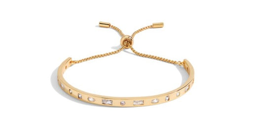 A Littles & Co. Gold CZ Bracelet