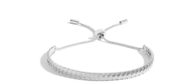 A Littles & Co. Silver Textured Bracelet