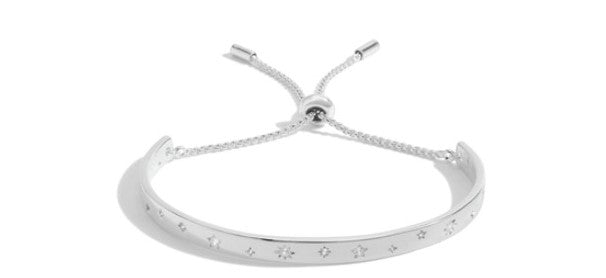 A Littles & Co. Silver Mixed Stars Bracelet