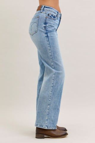 Judy Blue Rigid Straight Petite Jean