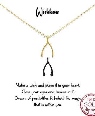 Wishbone Necklace
