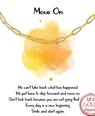 Move On Gold Chain Necklace