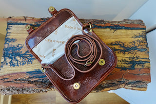 Elena Leather Small Cross Body