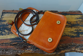 Elena Leather Small Cross Body