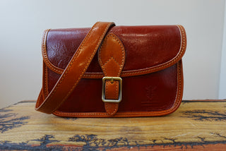 Giavini Small Leather Handbag/Crossbody