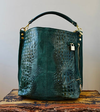 Marta Croco Large Cross Body Handbag