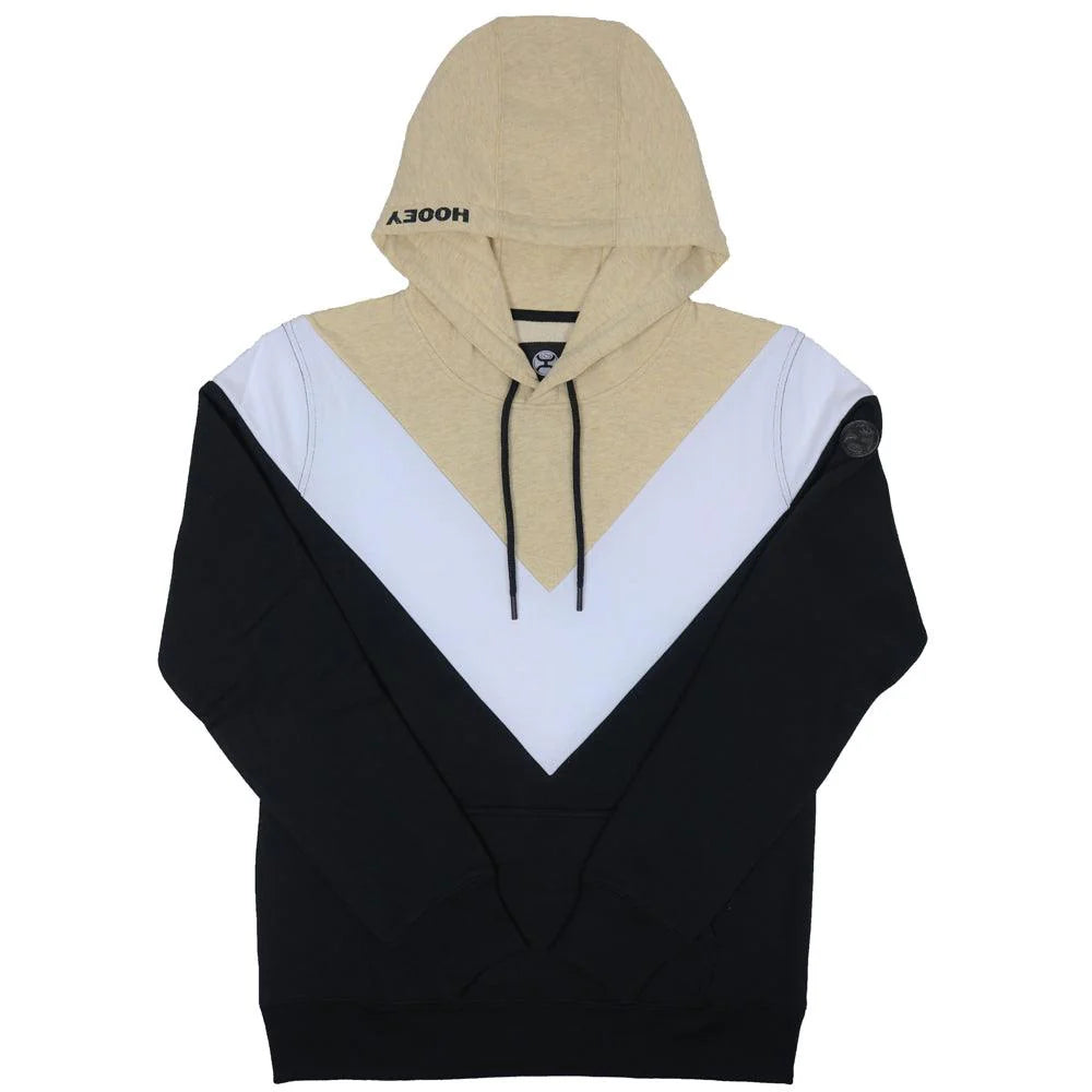 Hooey, "Berkeley" Black/White/Tan Hoody