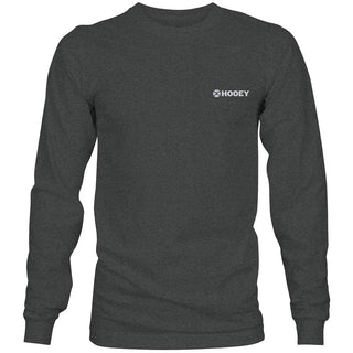 Hooey "Liberty Roper" Charcoal Long Sleeve T-Shirt