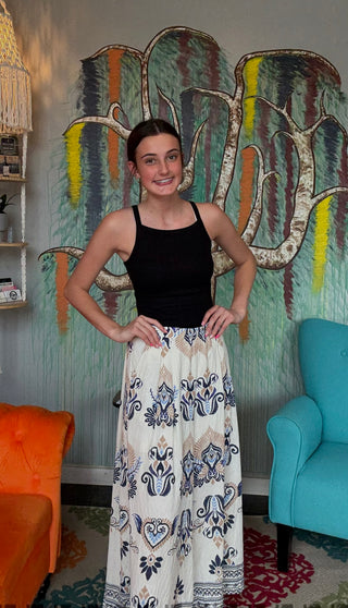Bohemian Wide Leg Pant