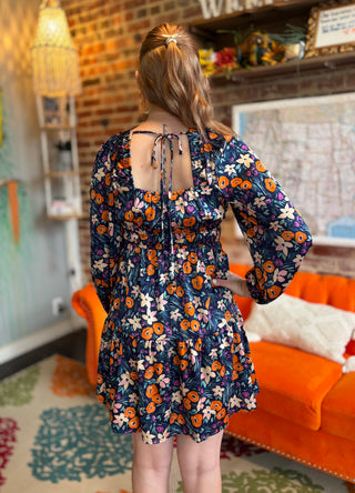 Bold, Vibrant Floral Dress