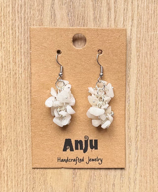 Dangle Cluster Earrings