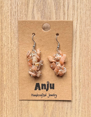 Dangle Cluster Earrings