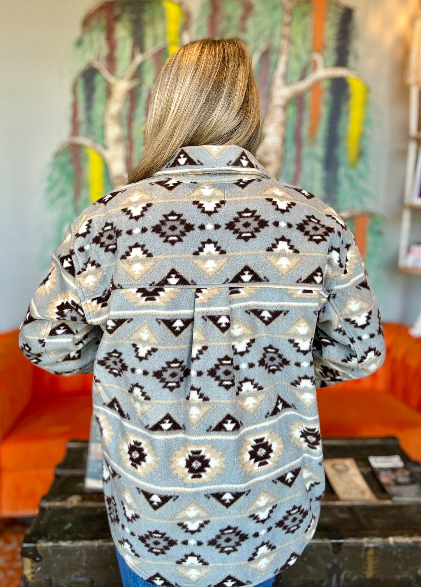 Aztec Fleece Shacket