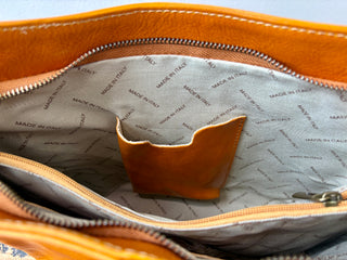 Chiara Medium O Ring Leather Hand Bag