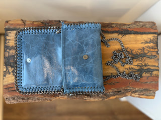 Orenella Leather Clutch & Crossbody