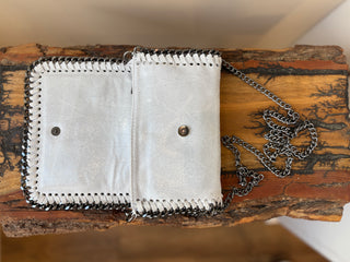 Orenella Leather Clutch & Crossbody