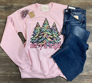 Merry & Bright Crewneck Sweatshirt