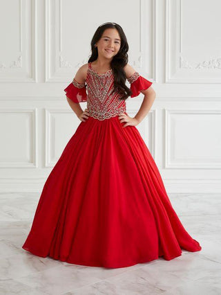 Tiffany Princess Red Formal Gown