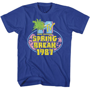 '87' Spring Break MTV Graphic Tee