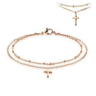 Cross Pendent Anklet