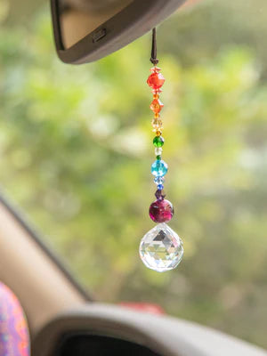 Natural Life Crystal Sun Catcher-Rainbow