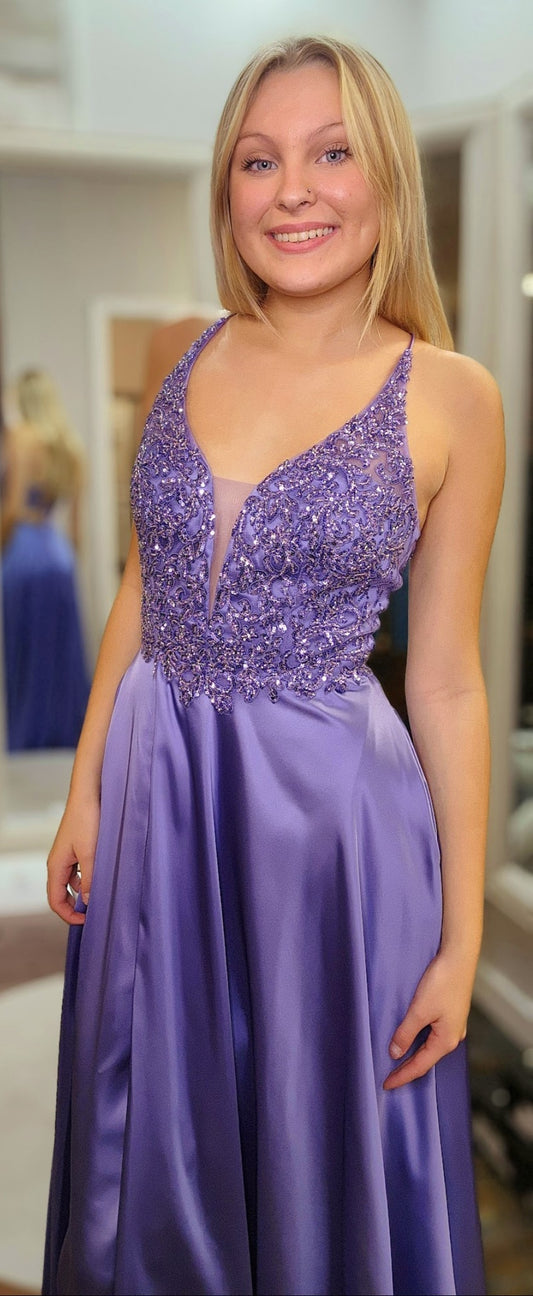 Embellished Flare Formal