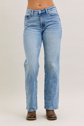 Judy Blue Rigid Straight Petite Jean