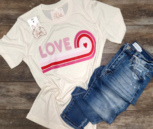 Retro Love Graphic Tee