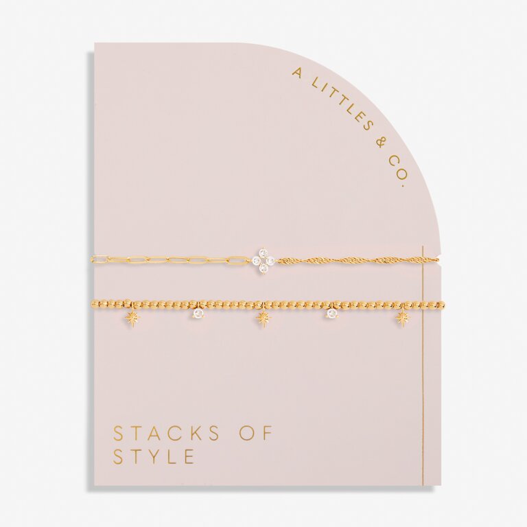 A Little & Co, Stacks of Style, Star Set Bracelets
