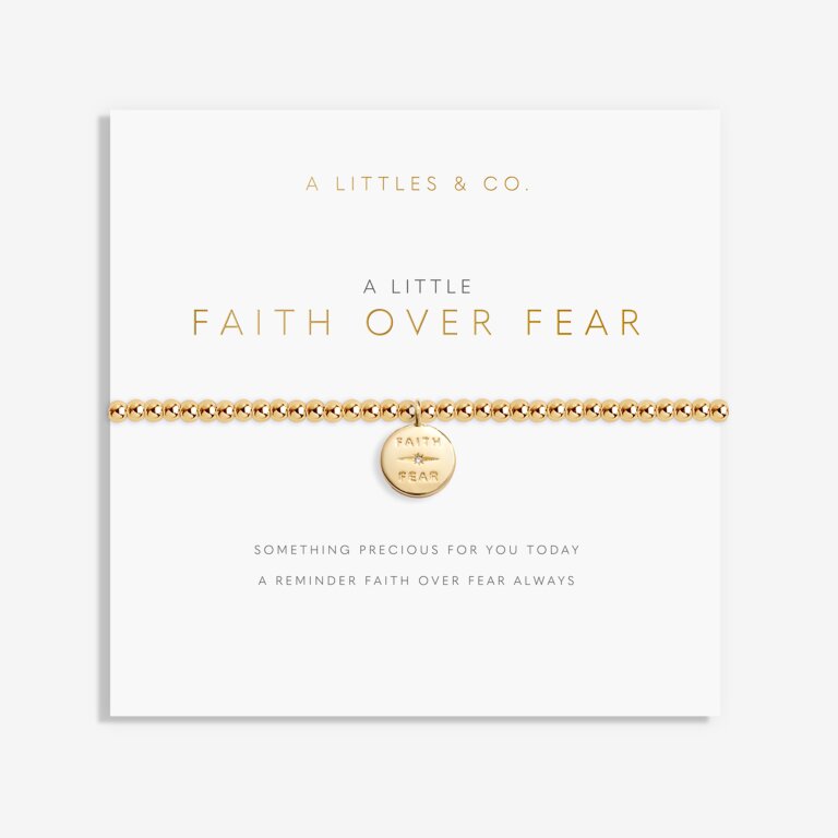 A Littles & Co. 'Faith Over Fear' Bracelet
