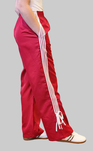 Jersey Pants With Side Ribbon Detail