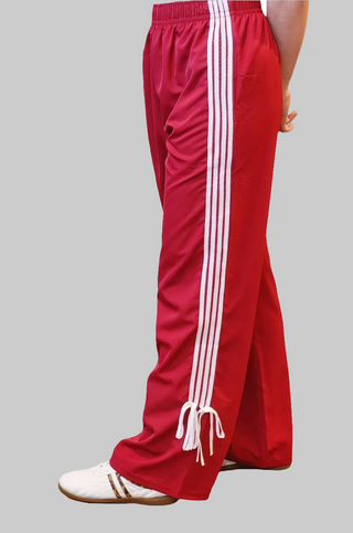 Jersey Pants With Side Ribbon Detail