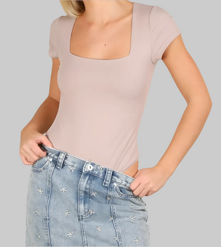 Soft Fitted Casual Bodysuit