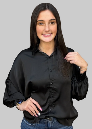 Satin Relaxed Blouse