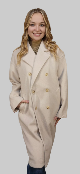 Double Breasted Winter Dress Coat